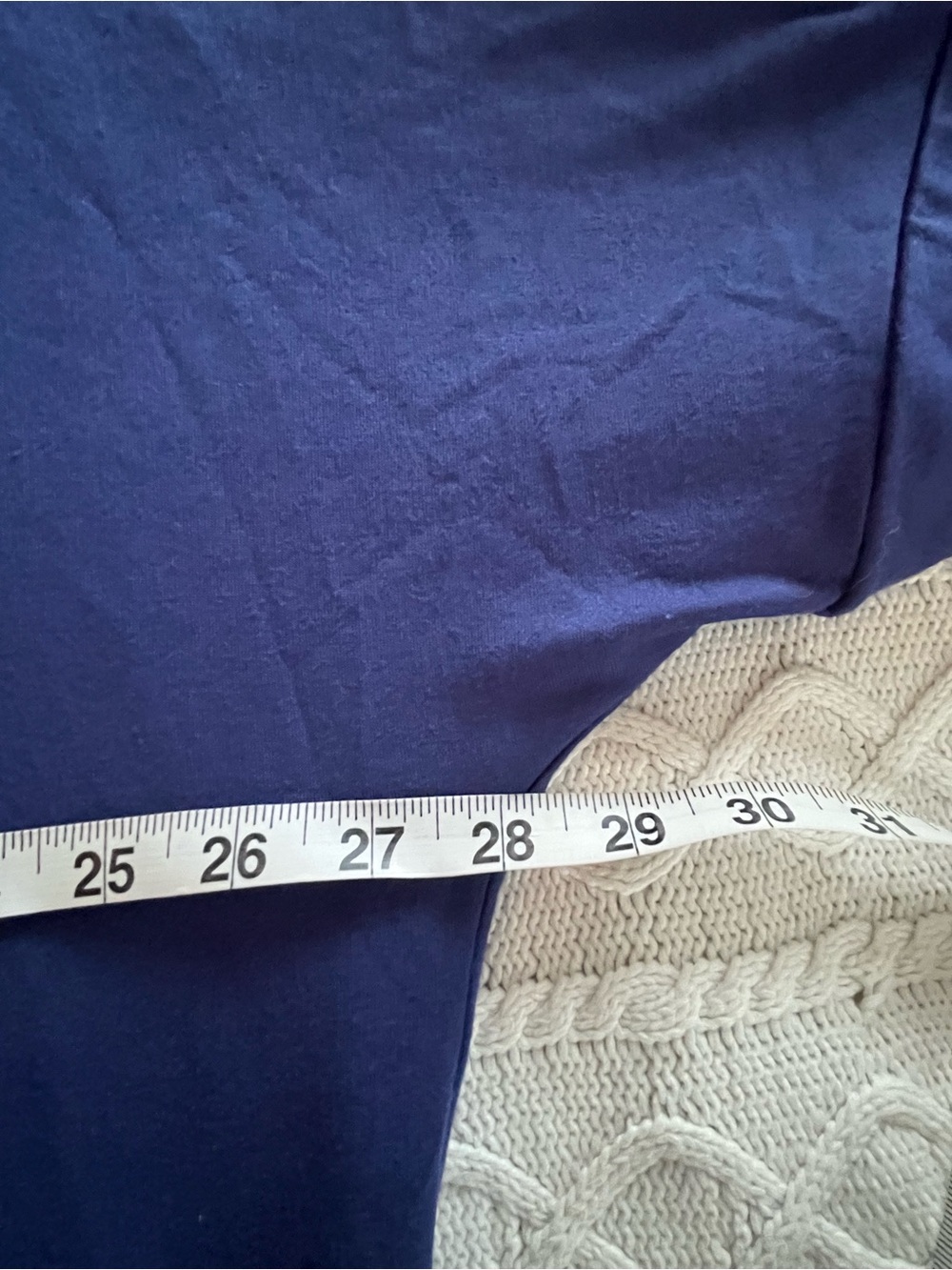 Ava & Viv Dark Royal Blue Laser-Cut Shoulder Long Top - Women’s Size 3X - Picture 13 of 14